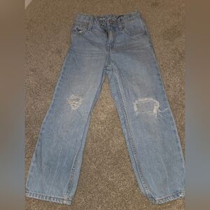 Old Navy Giels Light Blue Straight Jeans